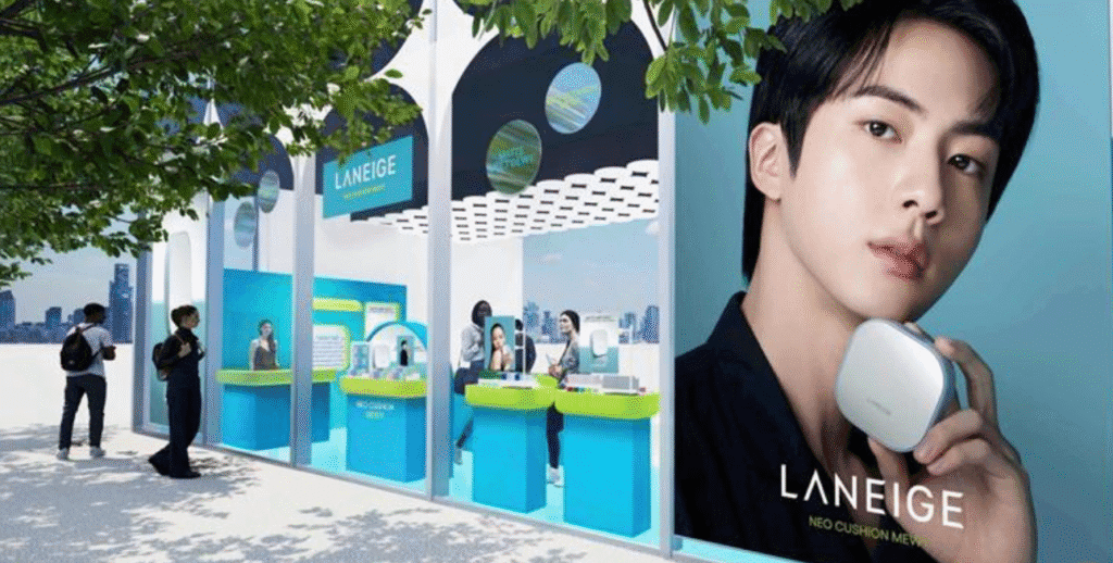 BTSジンが再び原宿を彩る！LANEIGEポップアップストアの詳細が明らかに