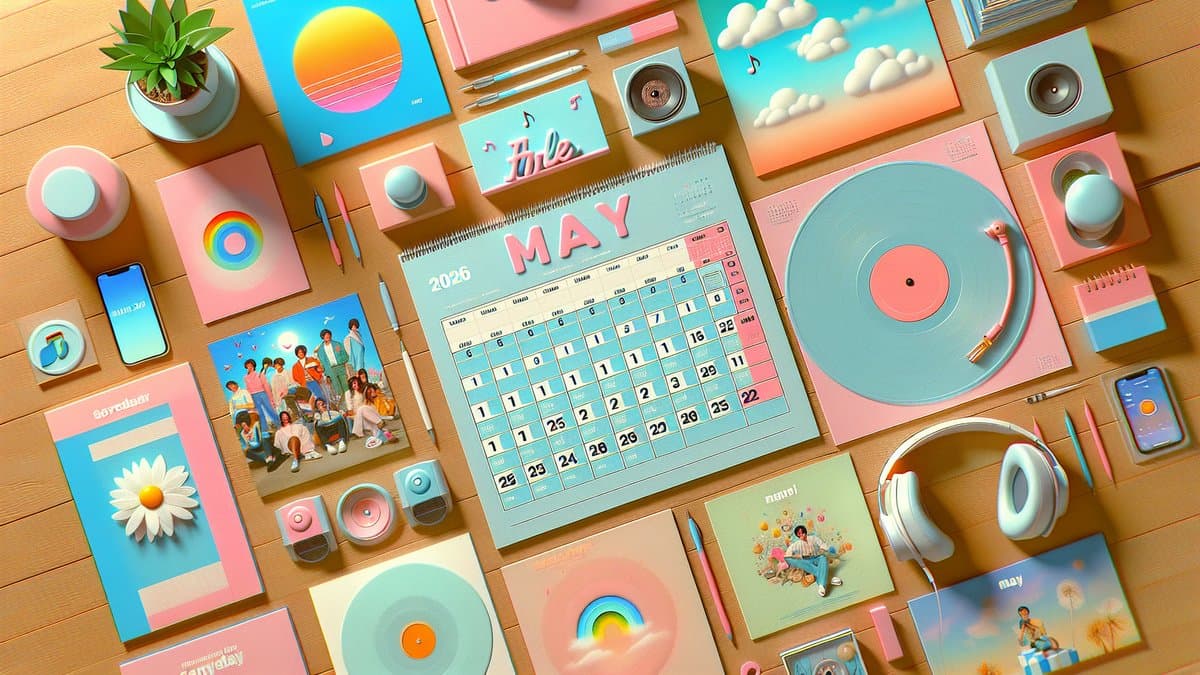 5月カムバック完全カレンダー2026