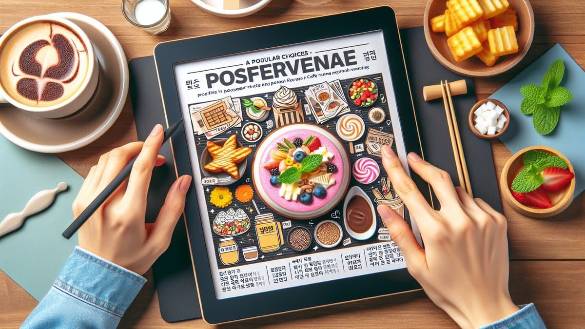 韓国カフェメニュー10選 人気絶品グルメ