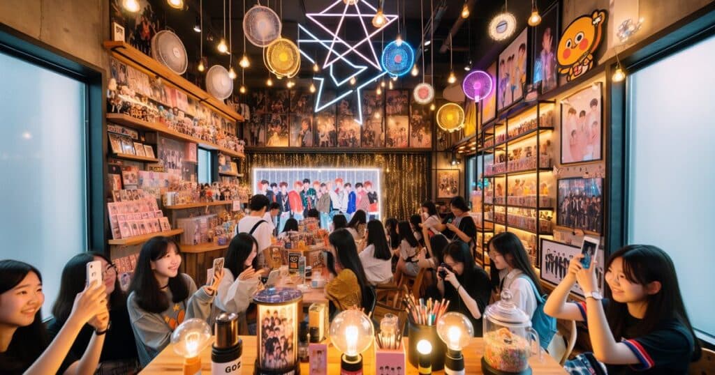 3日間3,000万円・TikTok2,200万再生——なぜK-POPカフェは広告費ゼロで業界を制圧できるのか