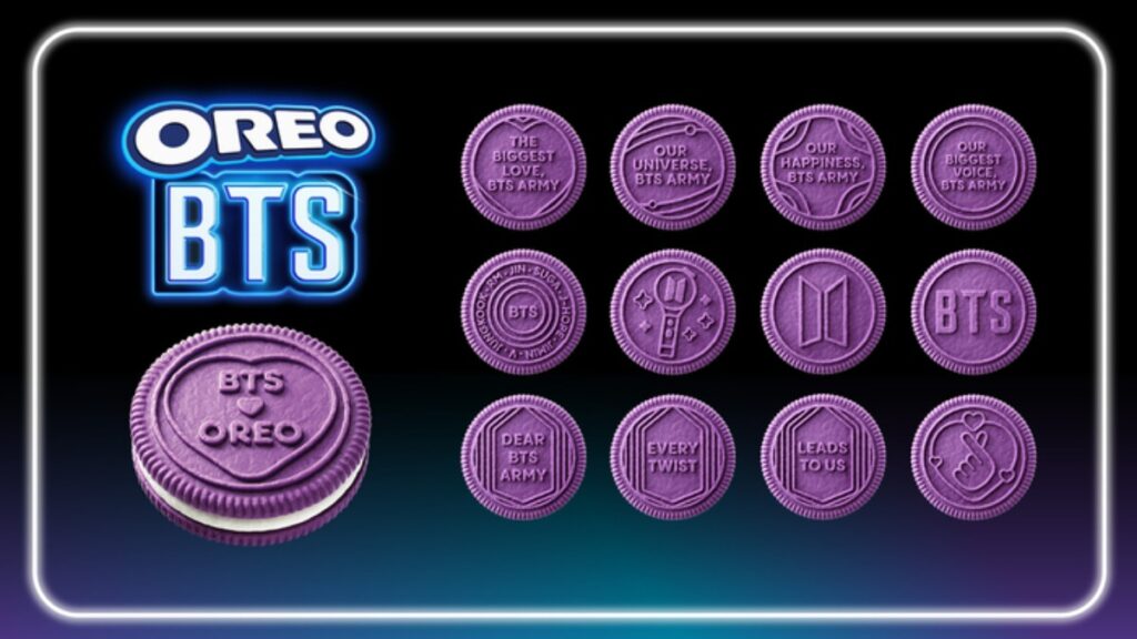 BTSとオレオコラボ限定版クッキー発売