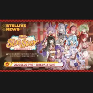 「SIX STAR STELLIVE」POPUP