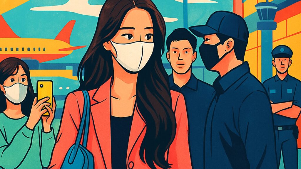 Jang Wonyoung、空港での態度論争に賛否
