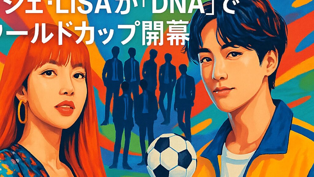 イジェ・LISAが「DNA」でワールドカップ開幕