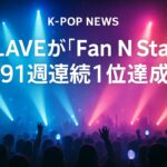PLAVEが「Fan N Star」で91週連続1位達成