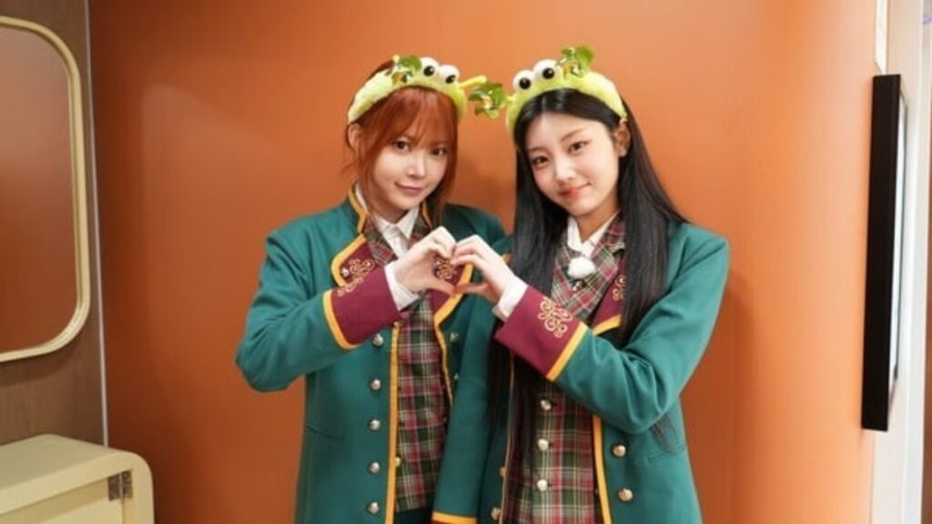 Wonhee (ILLIT)とHong Eunchae初の遊園地アルバイト挑戦