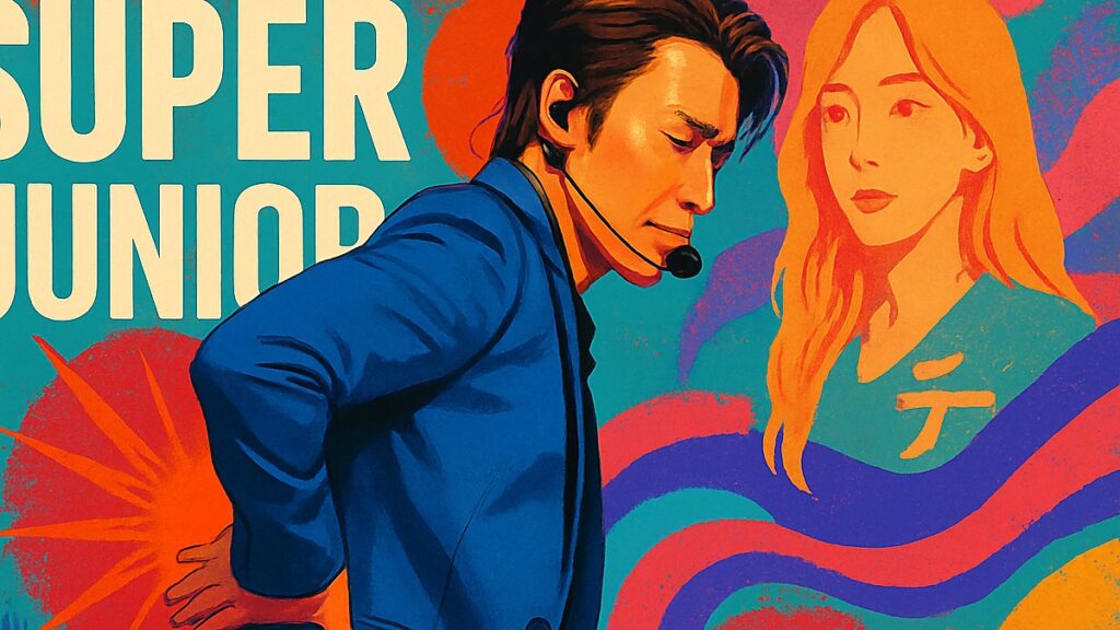 SUPER JUNIORのドンヘ、腰痛でステージ離脱