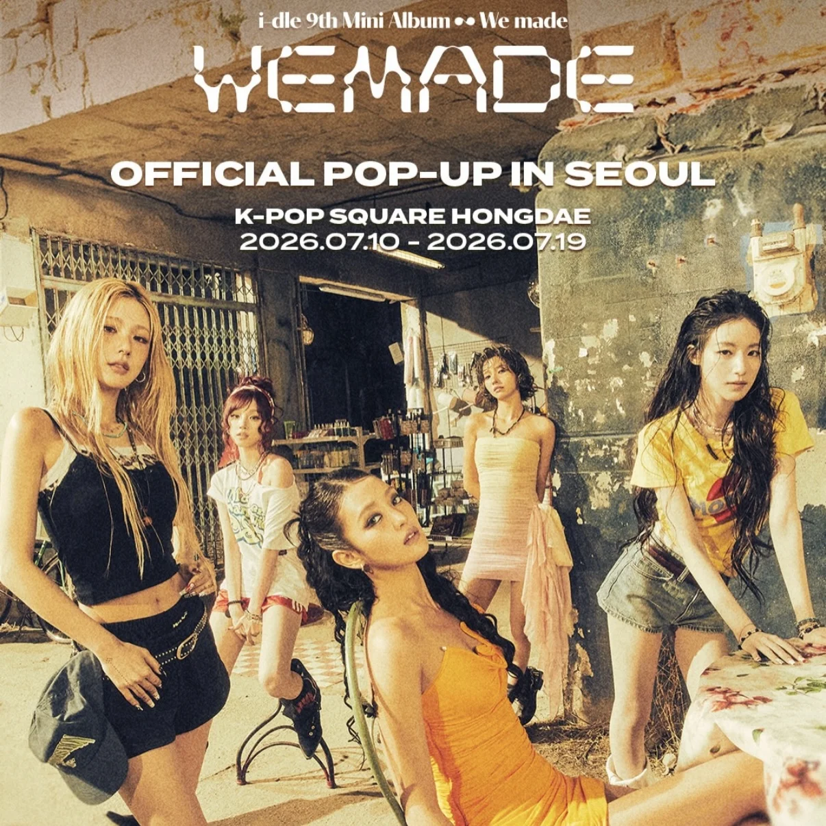 i-dle 9th Mini Album [We made] POP-UP - KPOP JOURNAL