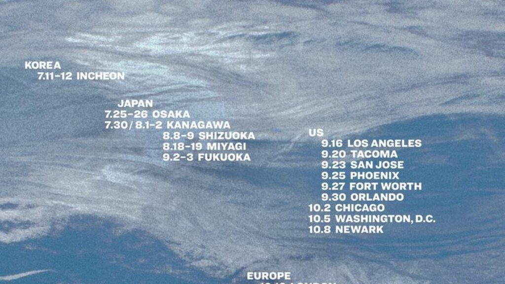 LE SSERAFIM、2026年下半期ワールドツアー日程確定