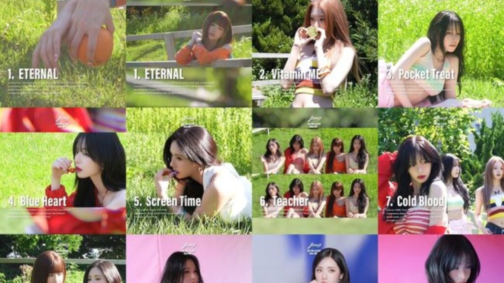 fromis_9、10曲収録のアルバム「Glow ME」発表