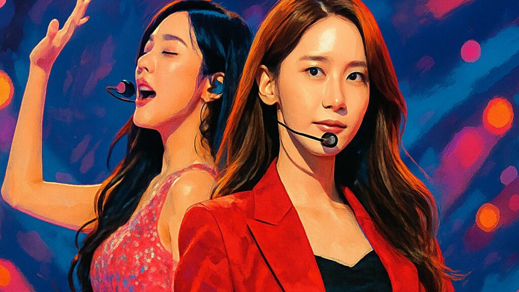 YOONA、TIFFANY公演に少女時代総出動