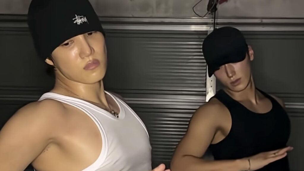 EXOのKaiとATEEZのSanが「BAD」チャレンジ参加