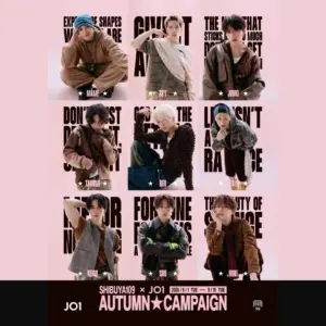 SHIBUYA109 × JO1 AUTUMN CAMPAIGN