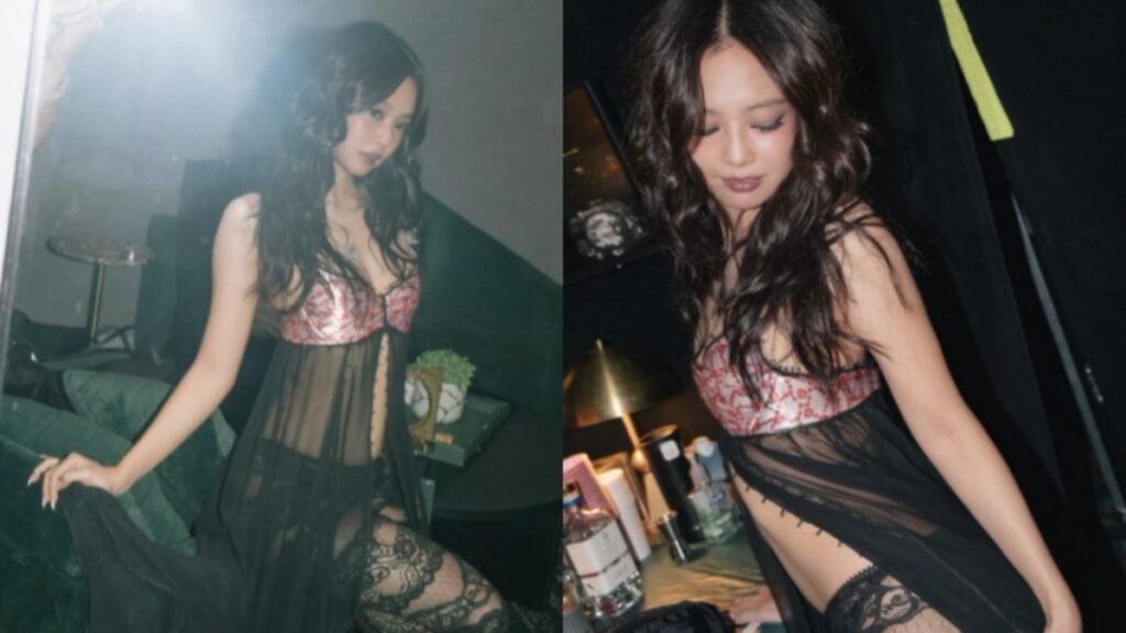BLACKPINK JENNIE、足甲の「天使タトゥー」公開