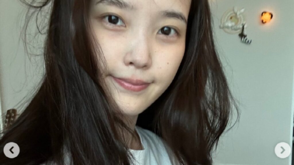 IU、19枚のセルカ公開「こんにちは、お久しぶり