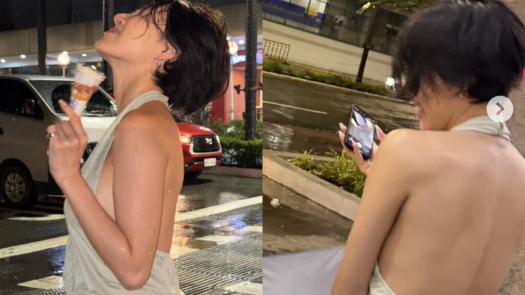 HWASA、マニラで見せた華奢なスタイル