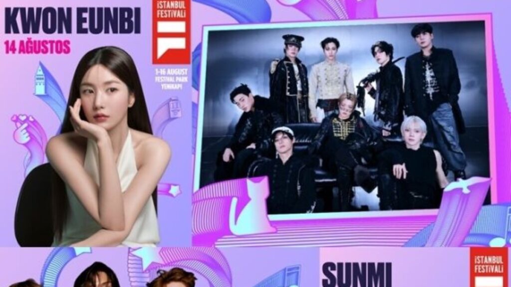 権恩妃・ATEEZ・ソンミ・MONSTA X、トルコ音楽フェス参加