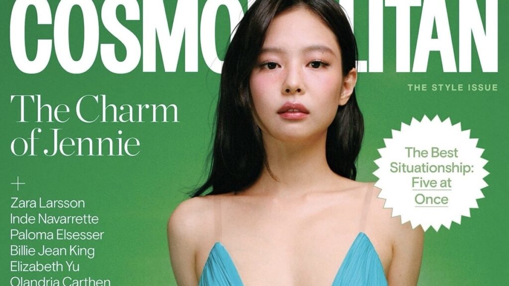 BLACKPINKのJENNIE、Cosmopolitan 2026年秋号カバーで魅