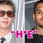 クリス・ブラウン、BTS RMとJ-Hope論争に反応