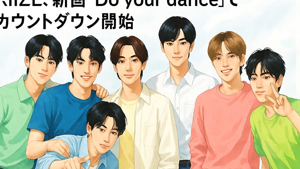 RIIZE、新曲「Do your dance」でカウントダウン開始