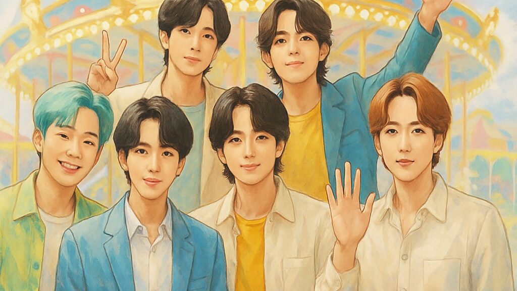 BTS、5thアルバム収録「Merry Go Round」MV公開