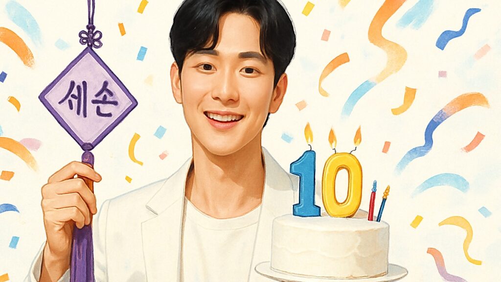 正勝煥、ファンミーティング「세손」で10周年・30歳祝い