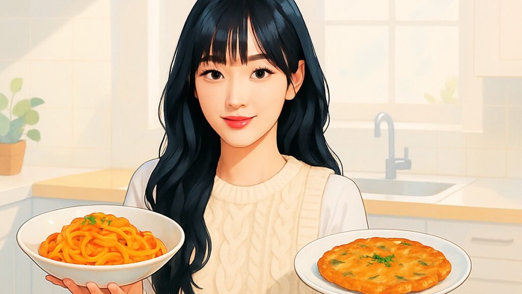 aespa WINTER好みの料理対決開催