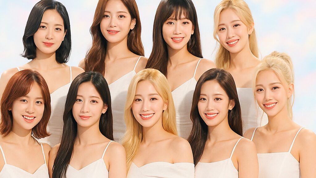TWICE、最新コンサートで全員の美しさ披露