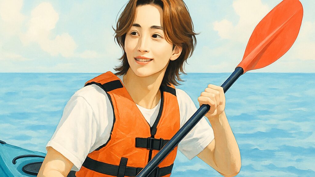 SEVENTEENジョンハン、除隊後初の海でカヌー