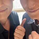 ATEEZ SANと俳優ホ・ナムジュンが対面