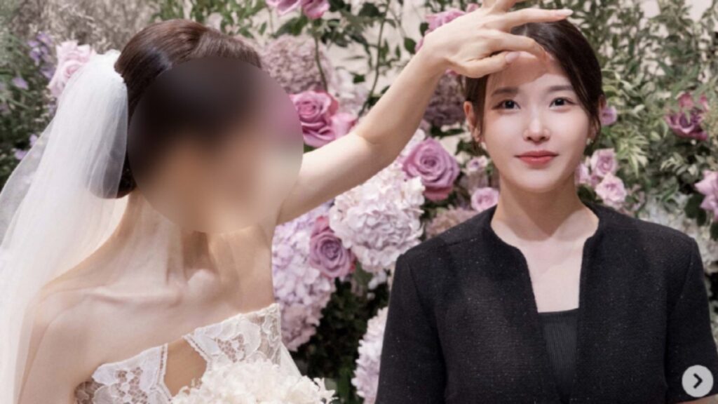 IU、ヘアスタイリスト結婚式で微笑ましい一幕