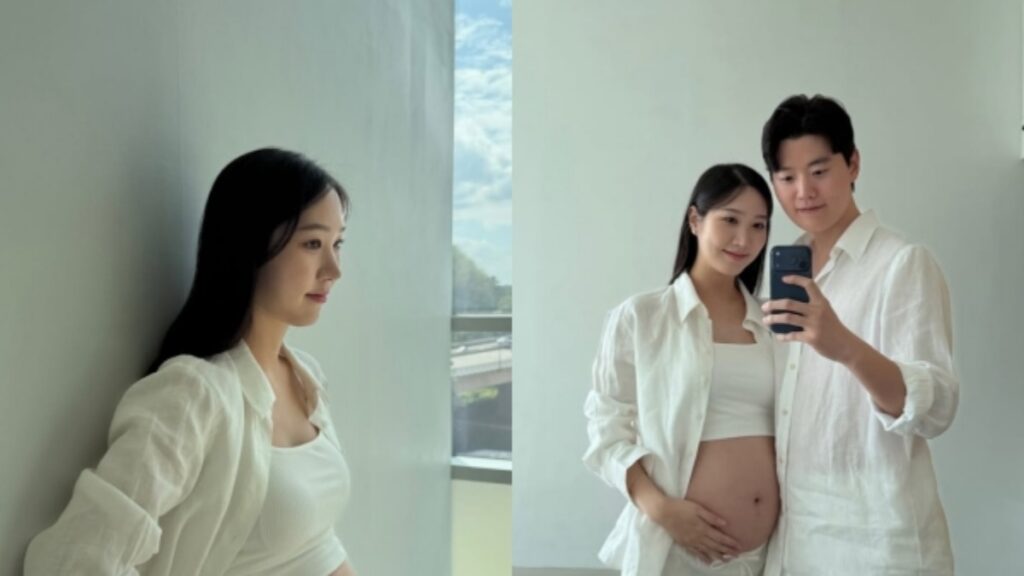 ホン・ユギョン、妊娠8カ月のマタニティ写真公開