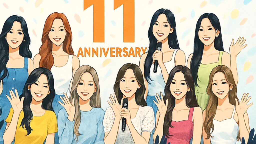 TWICE、デビュー11周年を750人と祝うイベント