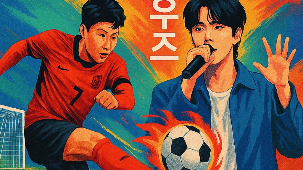 孫興民がフリーキックで得点、韓国1-0リード