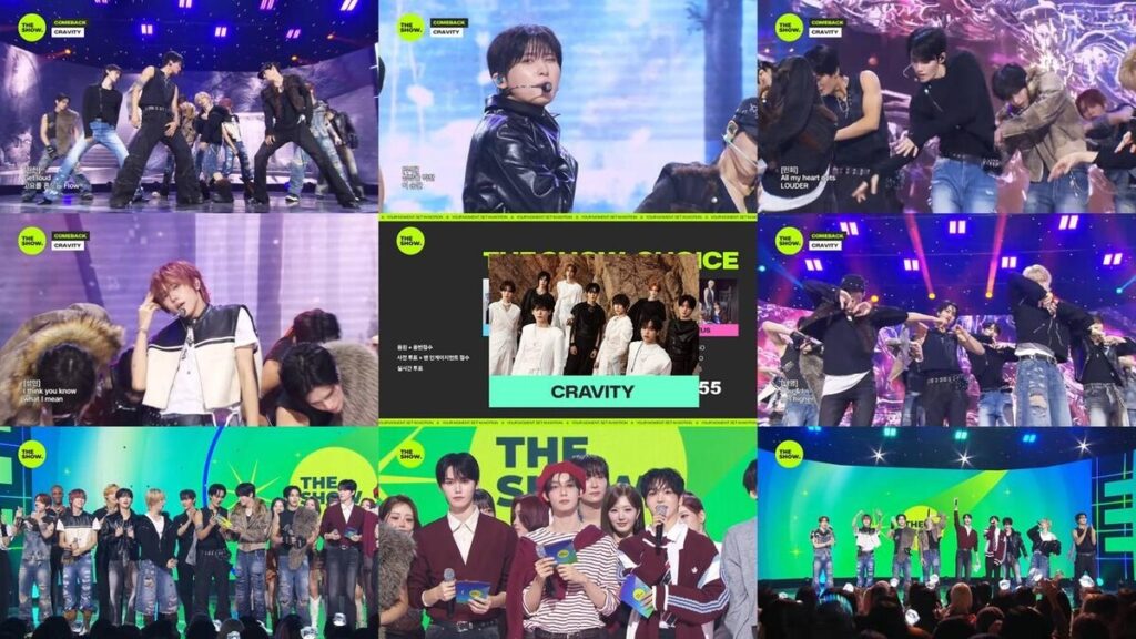CRAVITY「ラウダー」で音楽番組1位獲得