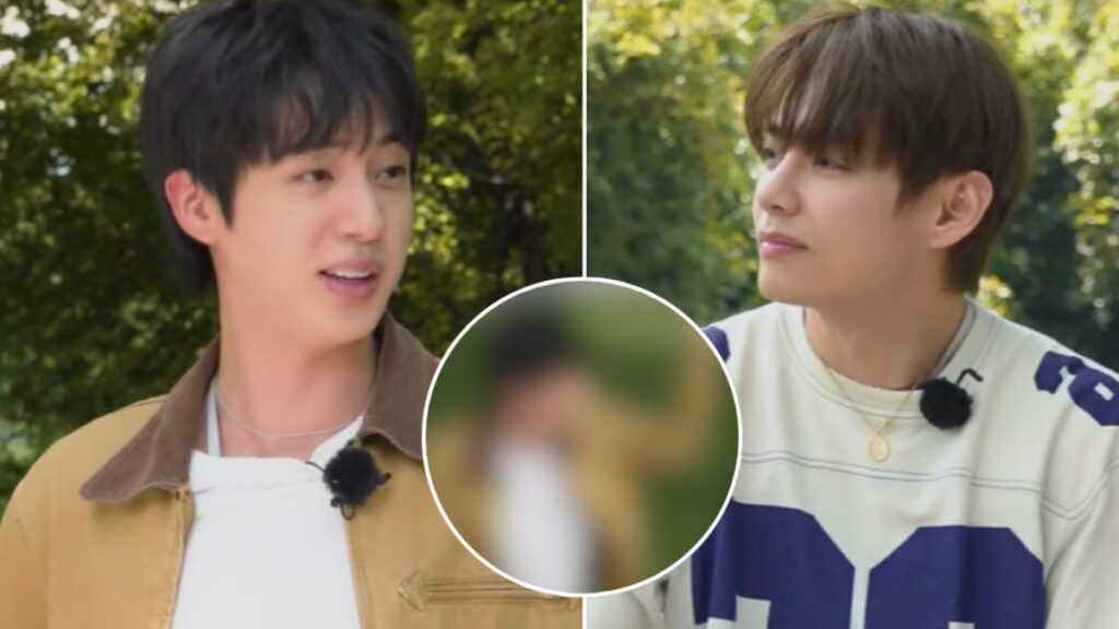 BTS JINのVへの予想外行動が衝撃呼ぶ
