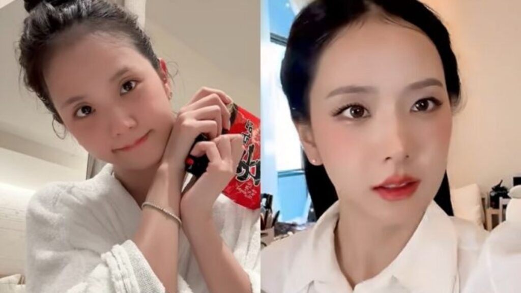 BLACKPINK JISOO、ラーメン食べてもむくみなし